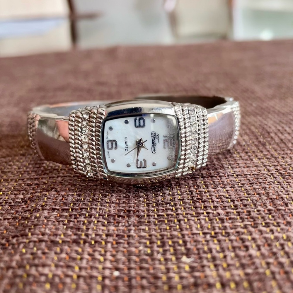 Metal Cuff Watch